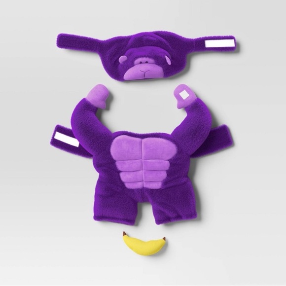 NWT target Purple gorilla Dog Costume size L - Picture 2 of 7